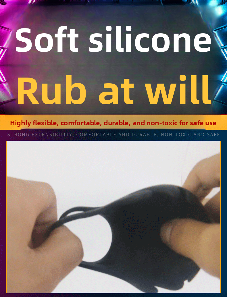 Anillo de bloqueo de semen, masturbador masculino, entrenador de testículos, funda para pene, productos para adultos, anillo vibrador de bloqueo de semen. 