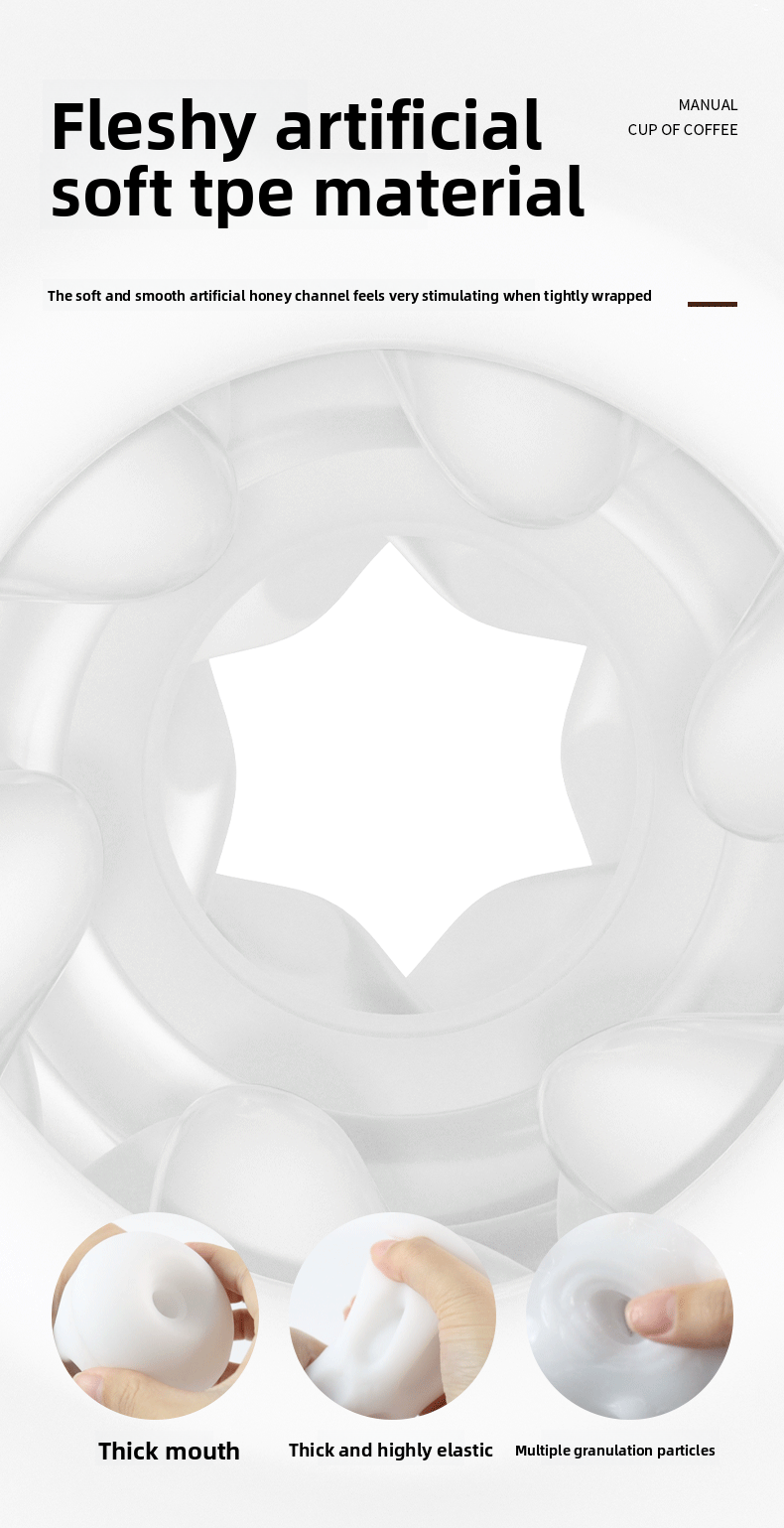 New Stockings Aircraft Cup Male Dormitory Invisible Manual Cup Adult Male Masturbation Male Sex Products Toys