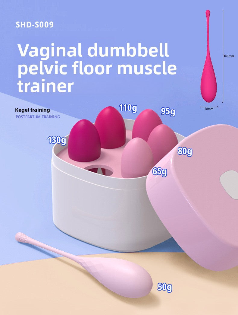 Vaginal Dumbbell Kegel Ball for Women Pelvic Floor Muscle Trainer Private Area Tightening Exerciser