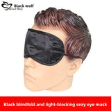 Adult Erotic Eye Mask Couple Flirting Sexy Binding Bondage Erotic Products Black Eye Mask